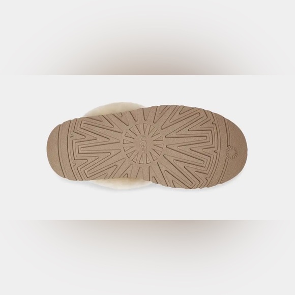 UGG DISQUETTE SLIPPIERS CHESTNUT - NEW - Picture 6 of 6